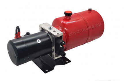 2,2kW, 24DC, 5,8cm3/ot., 6L nádrž+ spouštěcí ventil