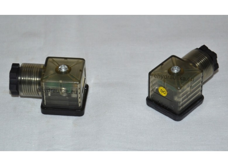 Elektrický konektor s LED-diódou