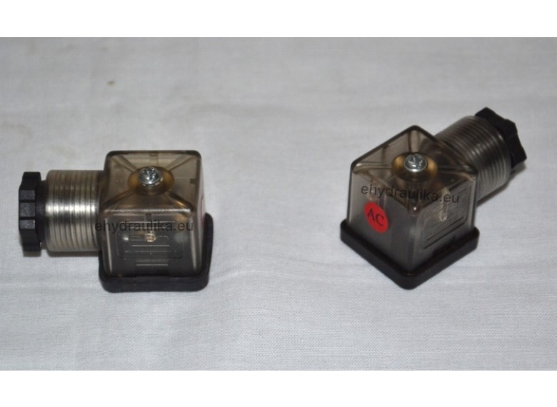 Elektrický konektor s LED-diódou