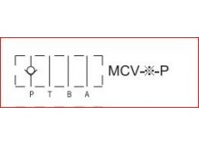 Jednosměrný ventil, MCV-02-P-1